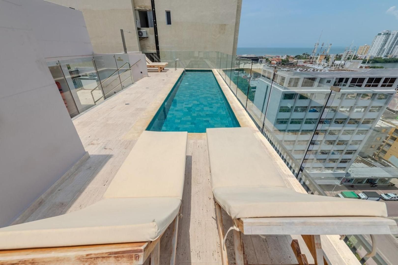 Elegant Loft - Rooftop Pool - Old Cartagena