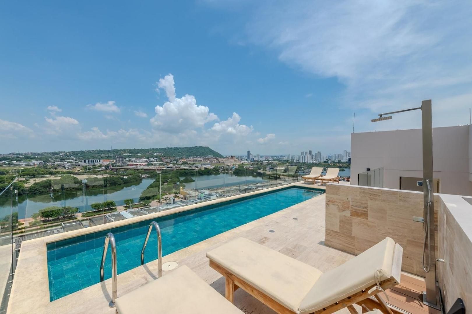 Elegant Loft - Rooftop Pool - Old Cartagena